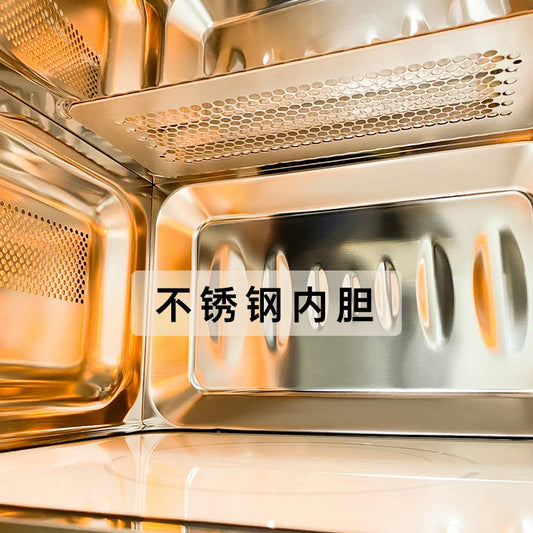 retro microwave oven steaming oven