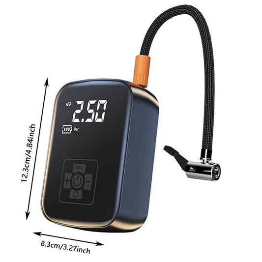 Car Tire Inflator Mini Air Compressor 12V