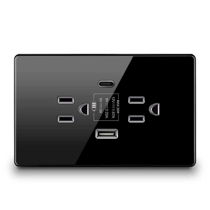 PSSRISE Taimei standard wall socket, smart home