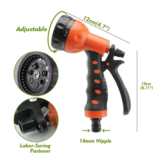 12M Portable Garden Hose Reels with Water