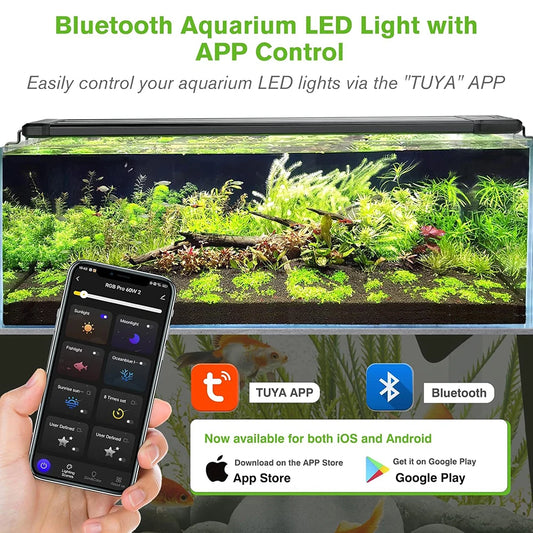 Smart Aquarium Light App Control Full Spectrum
