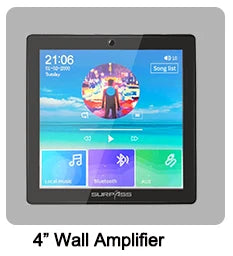 Bluetooth Wall Amplifier Smart Home Audio Mini Touch