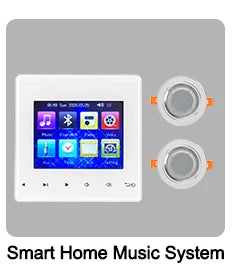 Bluetooth Wall Amplifier Smart Home Audio Mini Touch