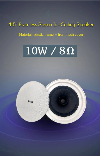 Bluetooth Wall Amplifier Smart Home Audio Mini Touch