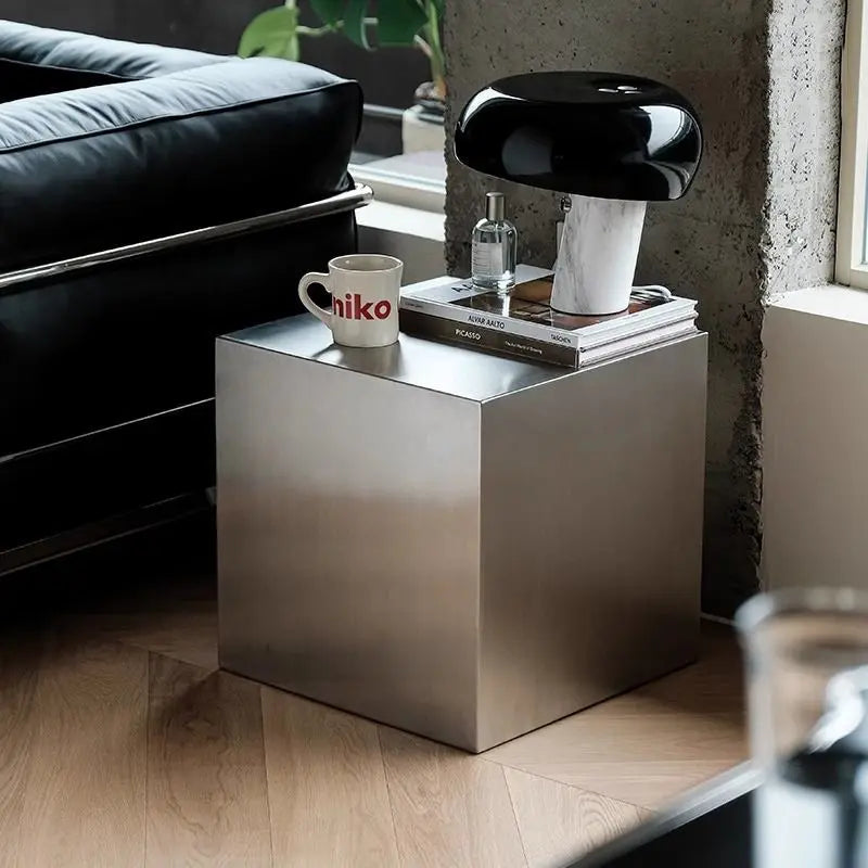 Room Sofa Side Table Shelf Storage Corner Table