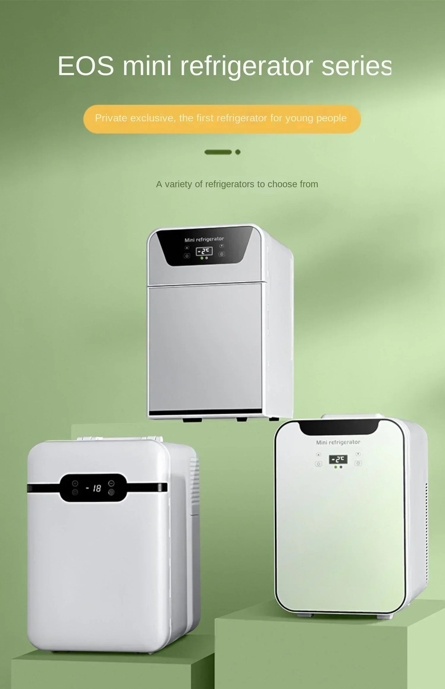 220V EOS Mini Compact Refrigerator