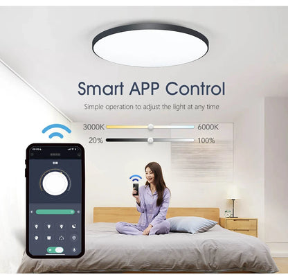 Smart Led Ceiling Lamp 36W 50W 220V
