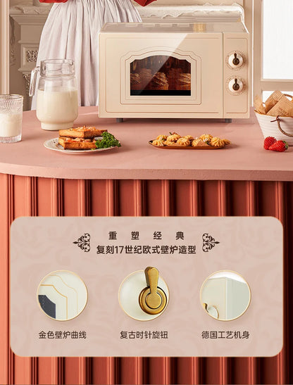retro microwave oven steaming oven