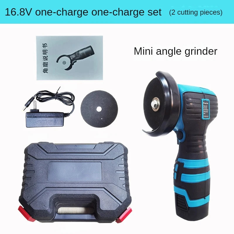 16.8V Portable Mini Cordless Angle Grinder
