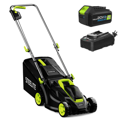 Deli 13" Electric Lawn Mower, 2-in-1
