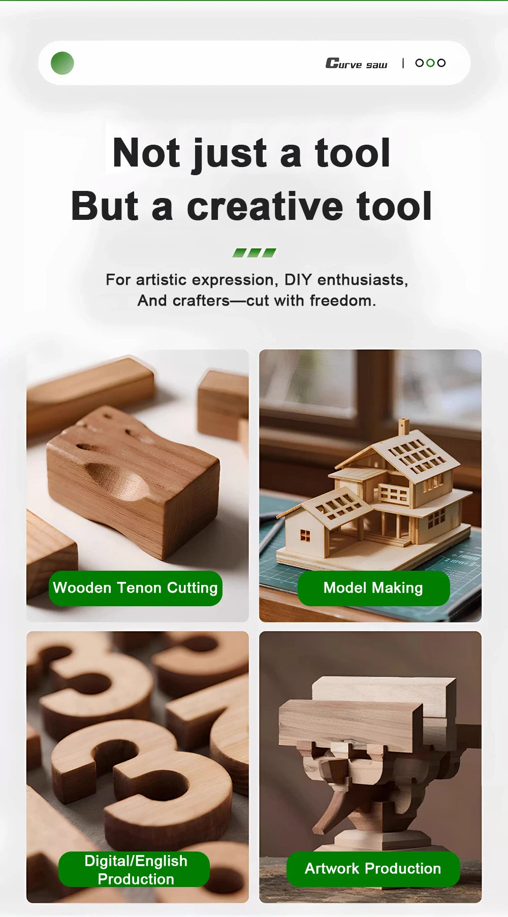 Electric Desktop Curve Saw Multifunctional Jig Saw