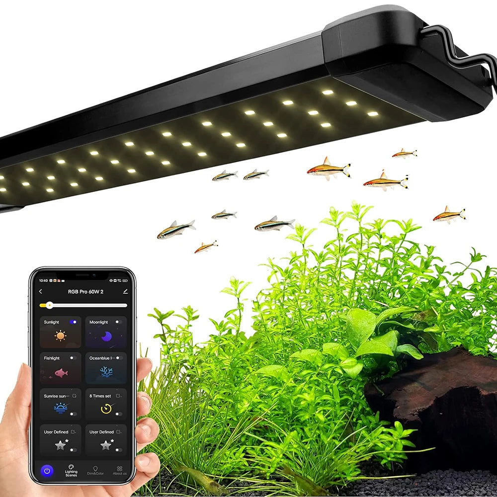 Smart Aquarium Light App Control Full Spectrum