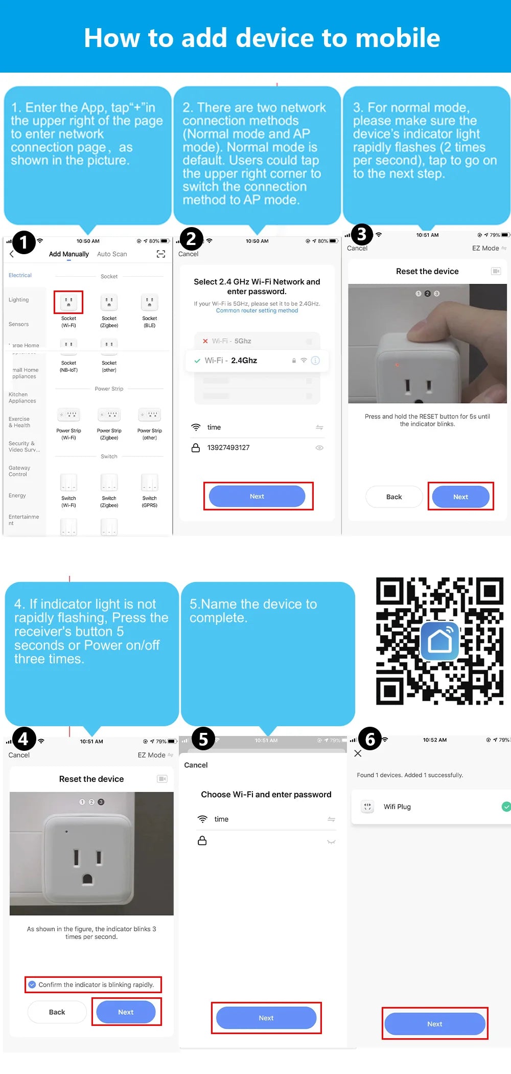 Tuya WiFi Smart Plug 16A/20A EU Smart Socket