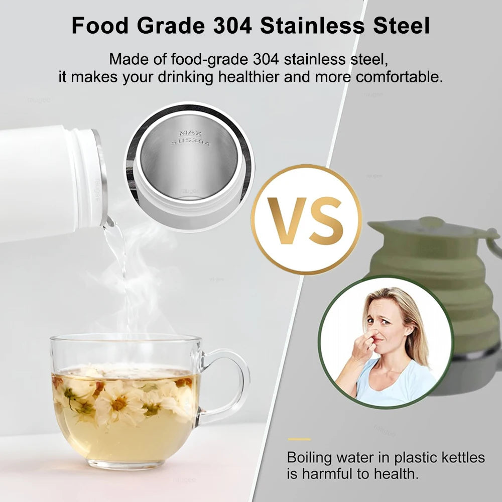 Electric Kettle Portable Travel Fast Boiling