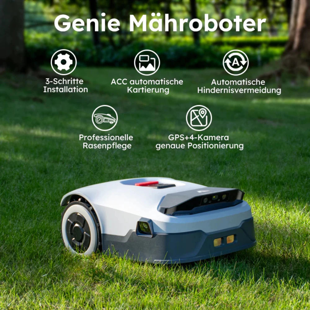 ANTHBOT Genie 600 AI Wireless Robotic Lawnmower