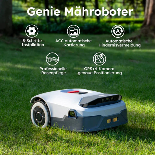 ANTHBOT Genie 600 AI Wireless Robotic Lawnmower