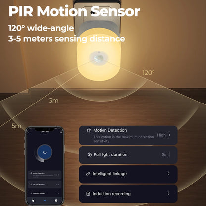 WiFi Tuya Smart Led Night Light PIR Motion Sensor