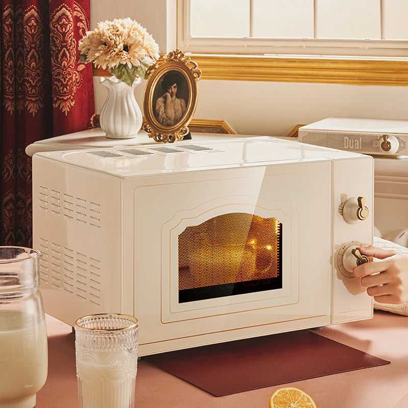 retro microwave oven steaming oven