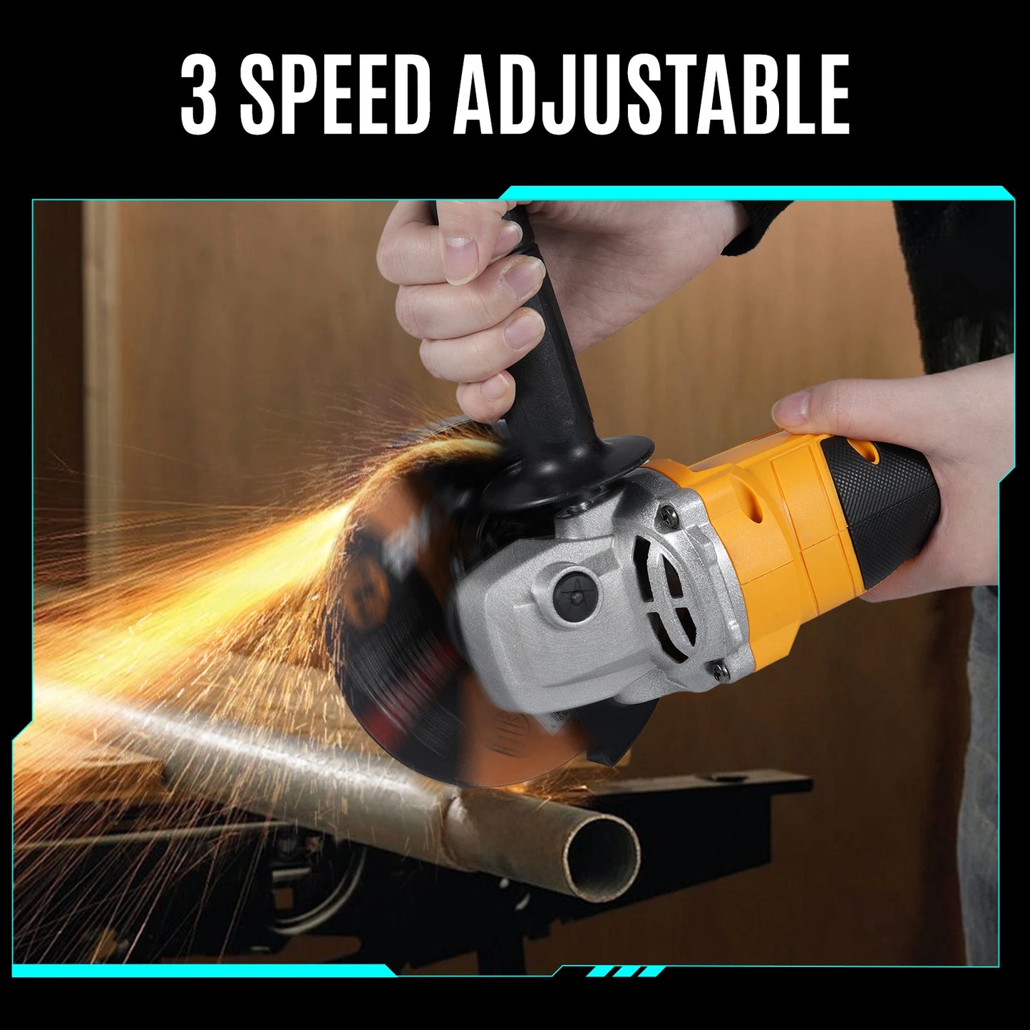 21V 125mm Angle Grinder Brushless Motor