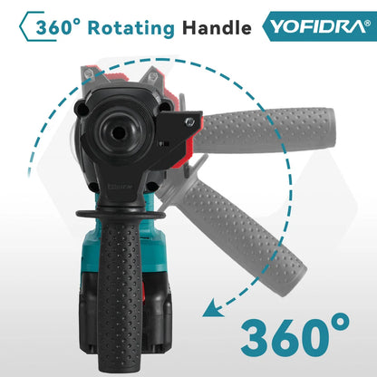 YOFIDRA 26MM Brushless Electric Hammer Drill