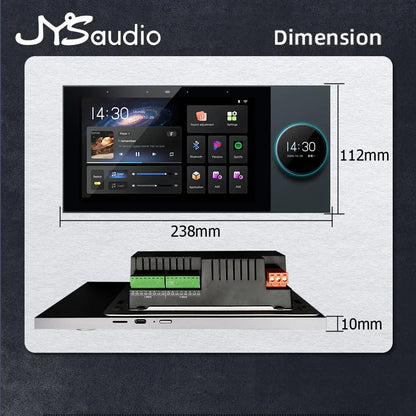 Home 2 Zone Audio Inwall Amplifier 7 Inch