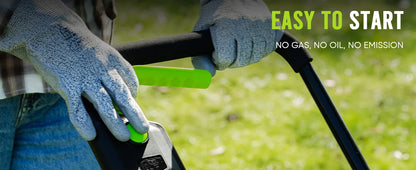 Deli 13" Electric Lawn Mower, 2-in-1