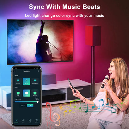 Ambient TV Led Backlight Fancy HDMI Device Sync