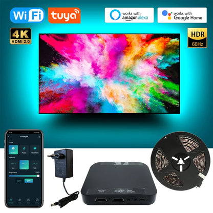 Ambient TV Led Backlight Fancy HDMI Device Sync