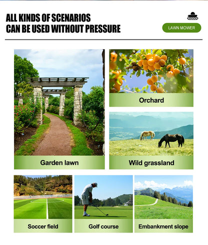 Control Smart Zero Turn Robot Petrol Lawn Mower