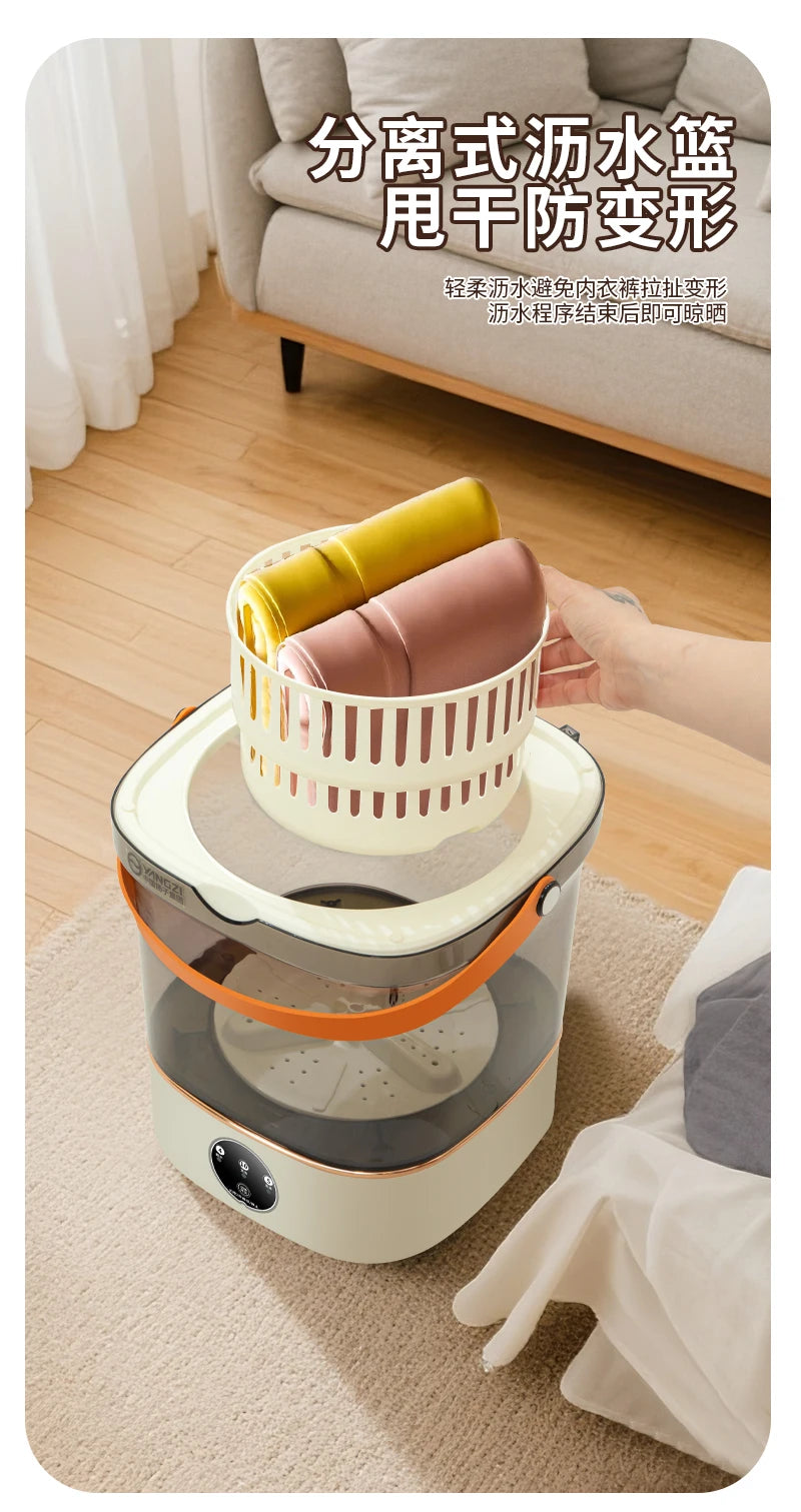 Portable small washing machine