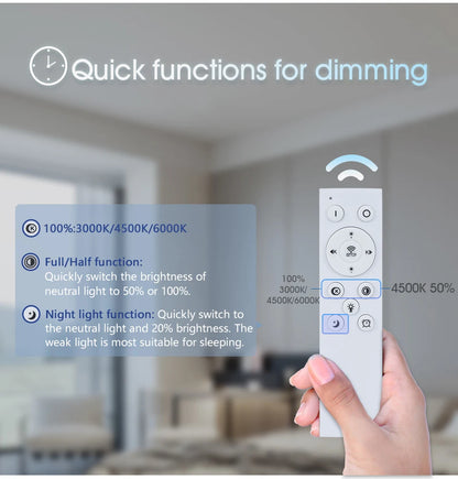 Smart Led Ceiling Lamp 36W 50W 220V