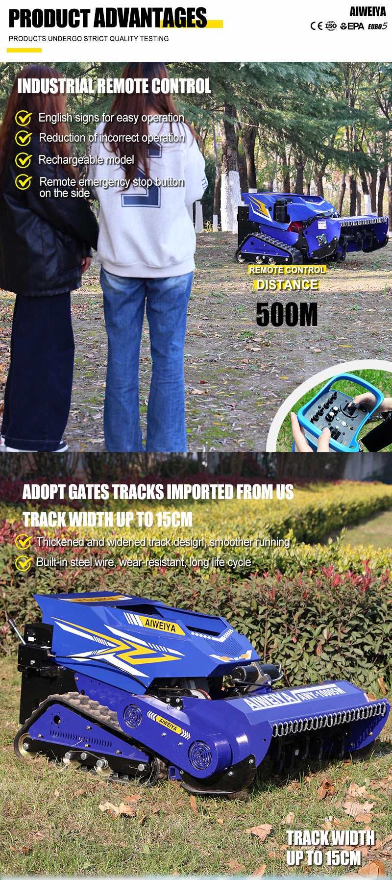 Customized Diesel Forestry Mulcher Tractor