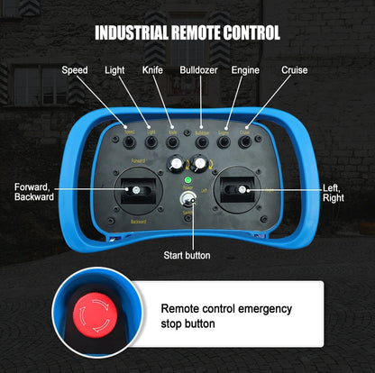 Control Smart Zero Turn Robot Petrol Lawn Mower