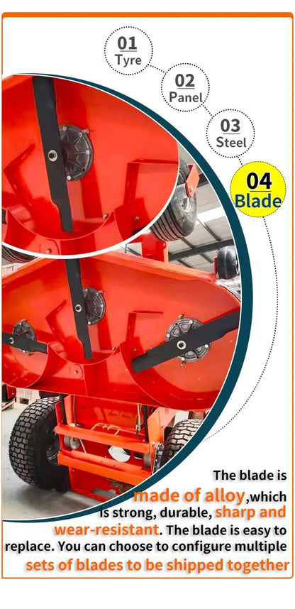 Hot Selling Riding Lawn Mower Tractor