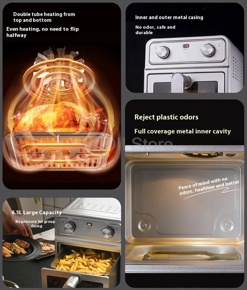 Stainless Steel Air Fryer Household