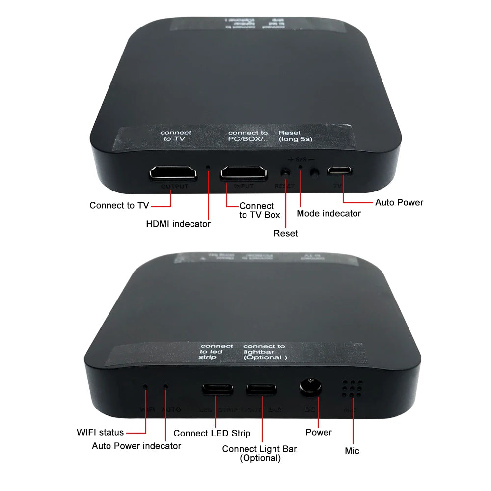 Ambient TV Led Backlight Fancy HDMI Device Sync