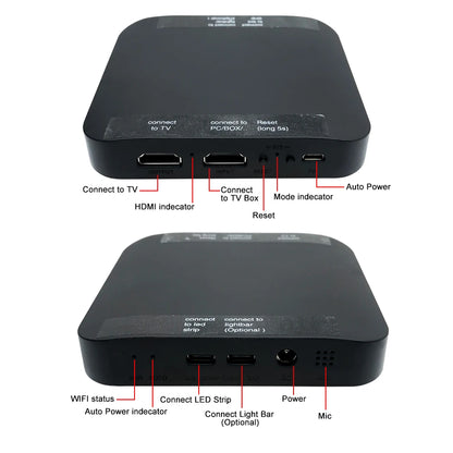Ambient TV Led Backlight Fancy HDMI Device Sync