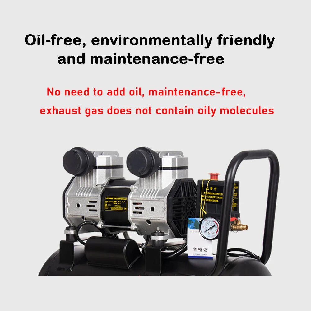 220V 1100W 8L Small Air Compressor 6L