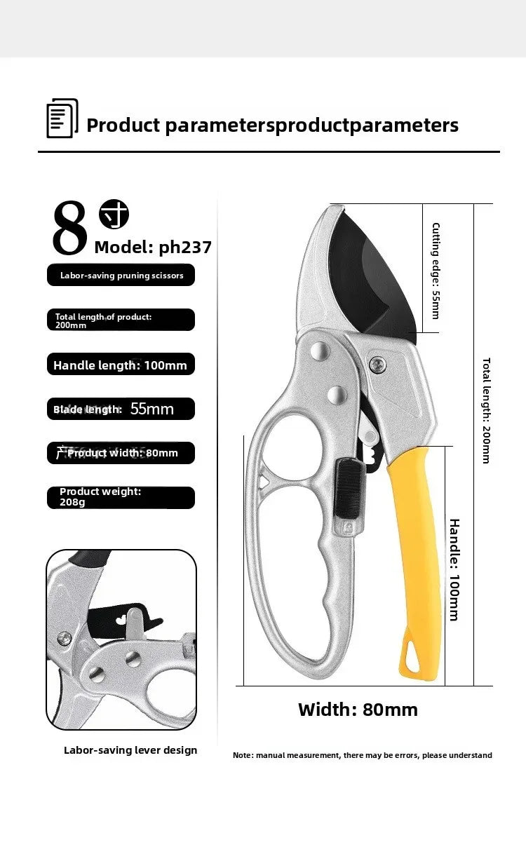 Pruning shears for fruit trees, horticult