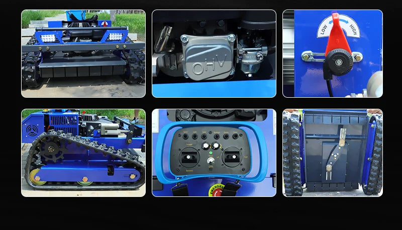 Control Smart Zero Turn Robot Petrol Lawn Mower