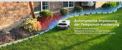 ANTHBOT Genie 600 AI Wireless Robotic Lawnmower