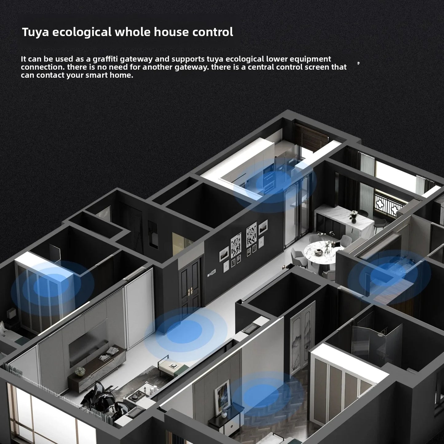 Smart Home Control Panel Max 10.1inch Touch Screen