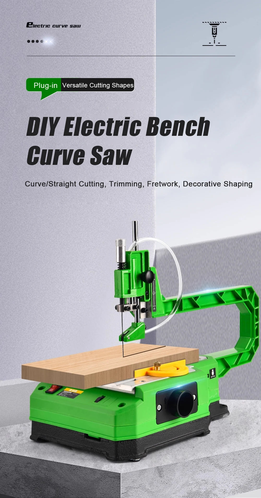 Electric Desktop Curve Saw Multifunctional Jig Saw