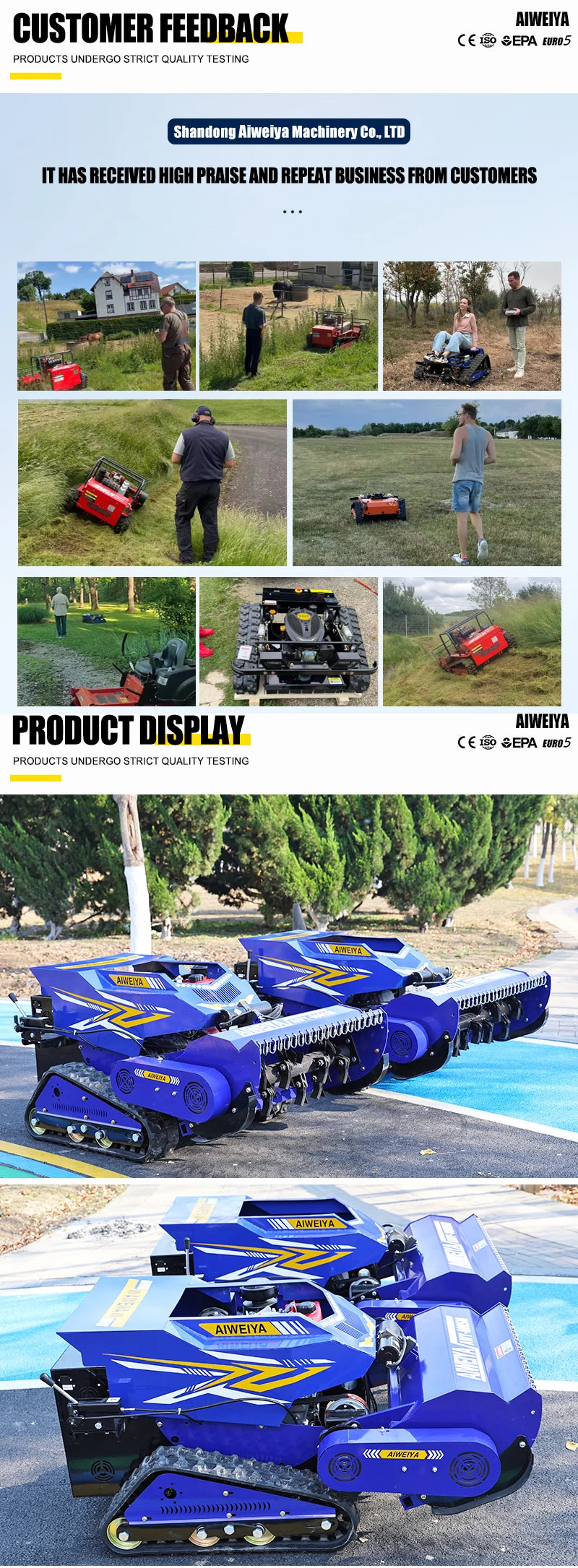 Customized Diesel Forestry Mulcher Tractor