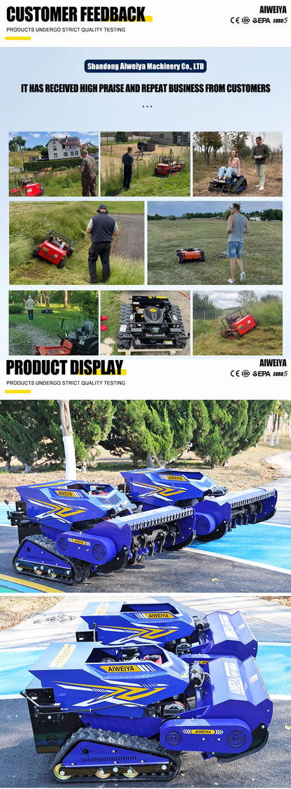 Customized Diesel Forestry Mulcher Tractor