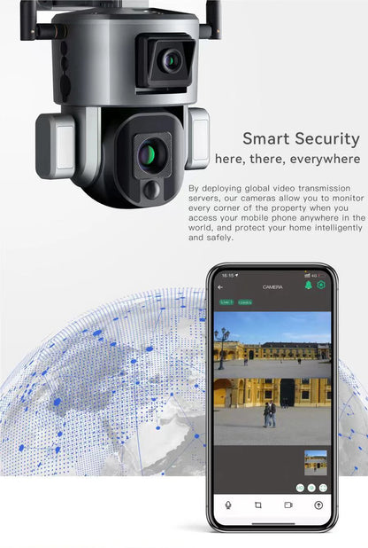 Low Comsunption WIFI IP Camera AI Humanoid Detection