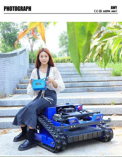 Control Smart Zero Turn Robot Petrol Lawn Mower