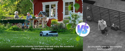 ANTHBOT Genie 600 AI Wireless Robotic Lawnmower