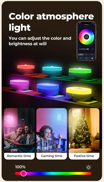 WiFi Tuya Smart Led Night Light PIR Motion Sensor
