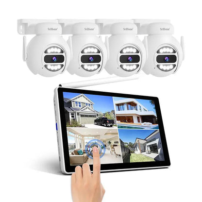 Srihome NVS010 5MP 10 Inch IPS Screen Wireless